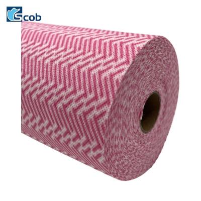 China Sustainable Industrial Cleaning Wipes Multi Purpose Roll Food Service Wipes for sale