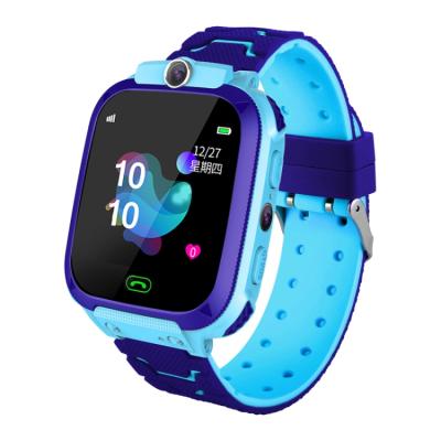 China Popular Color Screen One-Key Alarm Android Phone Smartwatch Child GPS Smart First Aid Watch for sale