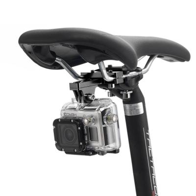 China High Quality Professional Camera Backup Aluminum Alloy Bike Cushion Stocked Mount For Action Cameras for sale