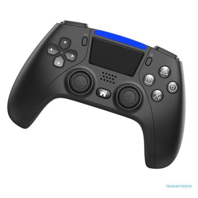 China Black ABS USB 3.7V 1000 mA ABS wireless gamepad for suitable for PS4 / PS5 host PC in good price for sale