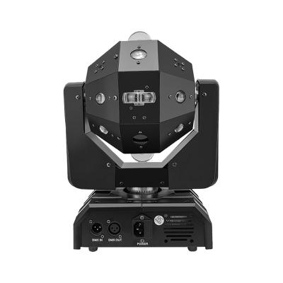 China Disco Party 4In1 Beam Strobe Effect Led Moving Head DMX Football Laser Stage Light DJ Disco Rotating Magic Ball Lights RGBW for sale