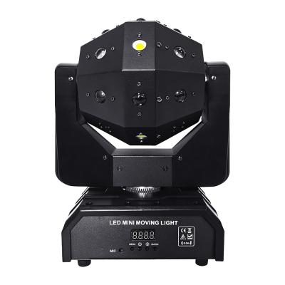 China Disco Party factory sale DJ Disco Rotating Magic Ball Lights RGBW 3In1 Beam Strobe Effect Led Moving Head DMX Football Laser Stage Light for sale