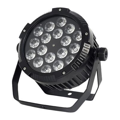 China Disco Waterproof Outdoor 18PCS 10W RGBW 4 in1 Party Wedding Club DJ effect stage light for sale