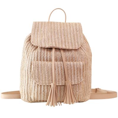 China 2021new arrivals portable personalized vintage Tote Crotchet Paper Straw Bags outdoor casual for sale