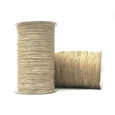 China Wholesale Hemp Yarn Processing High Quality Not Easy To Break Hemp Wax Rope for sale