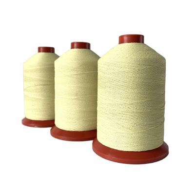 China High Tenacity Aramid Coated Steel Wire Sewing Yarn Fire Insulation Blanket Fire Retardant High Temperature Resistant Sewing Thread for sale