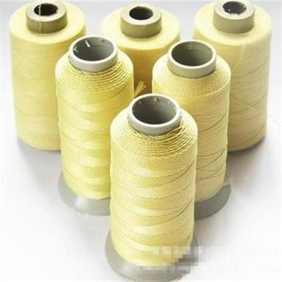 China Flame Retardant High Temperature Resistance Para-aramid Yarn Light Weight High Strength Aramid Sewing Thread for sale