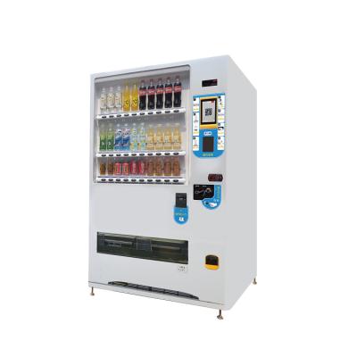 China Serpentine Custom Beverage Machine Vendo Beverage CAN and PET Vending Machine for sale