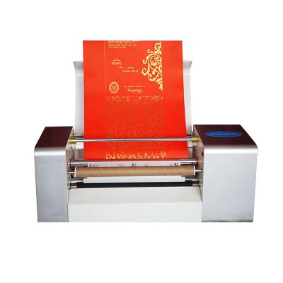 China Hotels 360A digital hot foil stamping machine logo gold foil printer digital foil printer for foil printing on paper, wedding card for sale