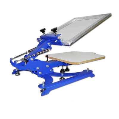 China Printing T Shirt 11TY 1 Color 1 Station Silk Screen Printing Press Screen Printing Machine For T Shirt for sale