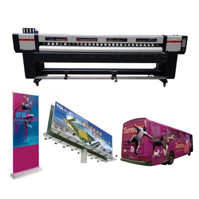 China Hotels fast shipping printing machine 60cm 1.3m 1.6m 1.8m 3.2m large format cheapest eco wide print head dx5 xp600 solvent vinyl printer for sale