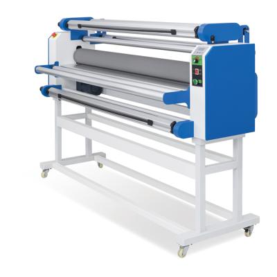 China Automatic Advertising Industry 1.6m 1.7m Large Format Roll Film Cold And Hot Lamination Machine For Paper for sale