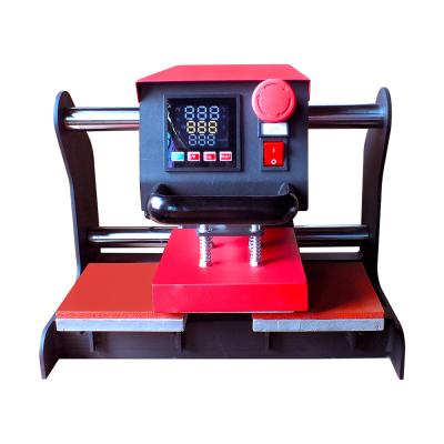 China Small Hotels Heat Press Machine 15x15 6x3 6x8 9x9 Logo Embossed Hot Stamping New Leather Heat Transfer Printing Machines for sale