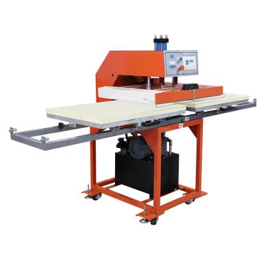 China 2021 New Hydraulic Apparel T-shirt Double Sided Small Digital T-shirt Stand Heat Press Machine 40x60cm Heat Transfer Machine 40x40cm for sale