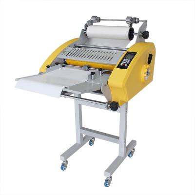 China 3816 Automatic Food Feeding Paper Double Side Hot And Clod Laminating Machine For A3 A4 Size for sale