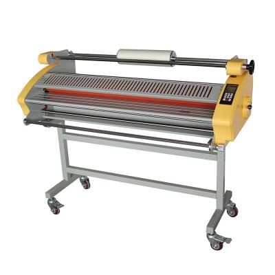 China 1100S Large Roll Film Food Double Side Hot And Cold Thermal Laminating Machine With Cutting Blade for sale