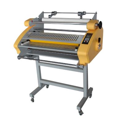 China 6512 Food Double Side Hot And Cold Laminator To Roll Laminator 650mm A3 A4 Laminating Machine for sale