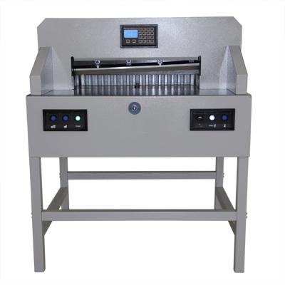 China Hotels Buy Portable Automatic Paper Cutter 19.3 Guillotine 60cm 720 Paper Cutting Machine for sale