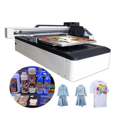 China Hotels UV large format 6090 DTF printer UV transfer a3 a4 led flatbed printer Canton for sale