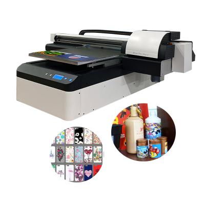 China Hotels price cheap 180 x 120 a4 multifunctional curable bottle phone case led uv printer a4 flatbed uv printer for sale