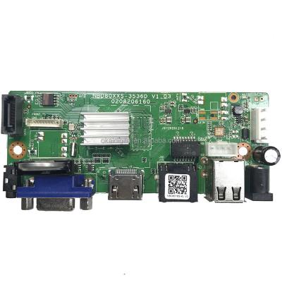 China Hot Sale 16Ch Hi3536D Linux iCSee P2P Digital Recorder 4K SATA Nvr Board NBD8016S-KL-V2 for sale