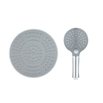 China With diverter waterfall recessed ceiling mounted large rainfall top shower head set overhead rain shower for sale