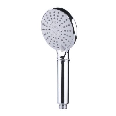 China With Diverter Chrome Plated 5 Functions ABS Plastic Gray Middle Round Hand Held Shower Head for sale