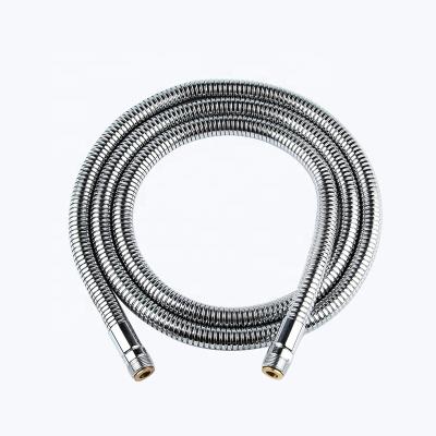 China Hand Shower Lock High Quality Black Double Bathroom 1.5m 304 Stainless Steel Connecting Flexible Shower Hose for sale