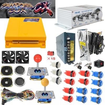 China Manufacturer Direct Wholesale 2800 IN 1 Pandora Box Arcade Kit CX Console Joystick Button Jamma Version Pandora Game Box Kit for sale