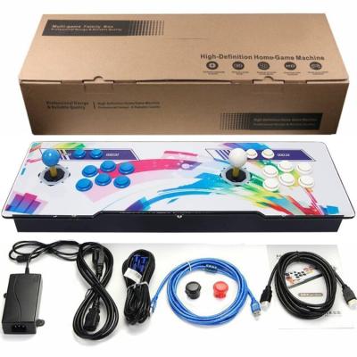 China New Next 2021 Metal+Acrylic Arcade Game Console 8000 in 1 box 14 wifi Arcade 2 Gamepad Pandora game console for sale