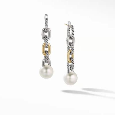 China New Brand 1pcs Europe Style Pearl Korean Fashion Earings Women TRENDY Retail Earring Design For Party Gift for sale