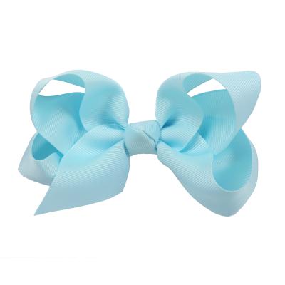 China For Girls' Beauty Fee Unistyle Fashion Ribbon Baby Kids Baby Accessories Stockings Grooming Hair Bows With Clips for sale