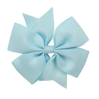 China For Girls Unique Beauty Style Textured Sun Blue 4 Design Centerpieces Textured Hair Bows For Girls Boutique Quality for sale