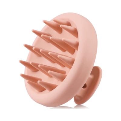 China Professional Waterproof Silicone Shampoo Brush Household Hair Scalp Massager Shampoo Hair Brush For Hair Growth for sale