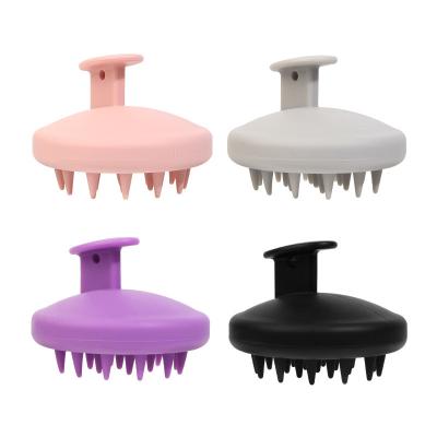 China New Product Waterproof Scalp Massager Shampoo Hair Wash Brush Massager Silicone Massager Bath Brush for sale