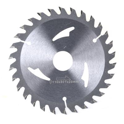 China CTT & 50 C Steel Body 4 Inch Teeth 30T Cemented Carbide Circular Saw Blade Cutting Wood Disc Cutting Tool Be Diameter 20mm for sale