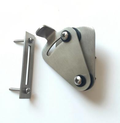 China 8-12mm Glass Door/Small Stainless Steel Door Wood Gathering Lock For Sliding Barn Door Wooden Door Latch for sale