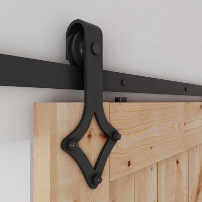 China Modern sliding barn door hardware barn wood track and door system for sale