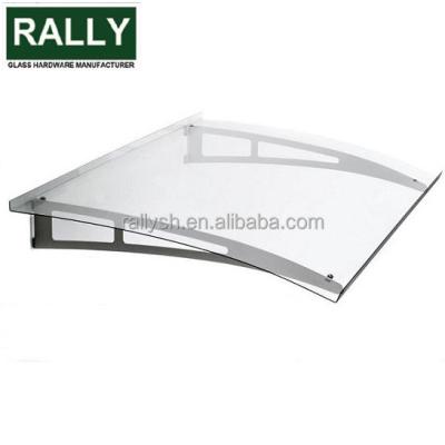 China Stainless Steel Acrylic Bracket Porch Canopy for sale