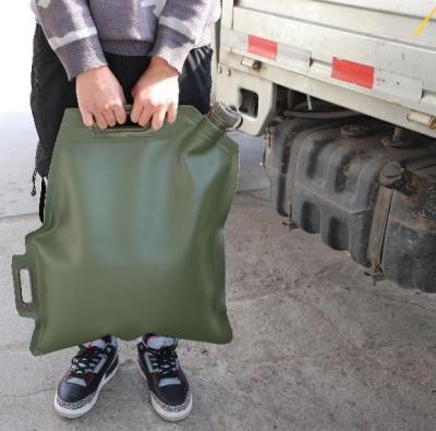 China Portable Flexible Oil Tank 5L Klappbare Leichtgewicht Schnelle Transport zu verkaufen