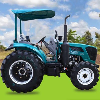 China 90HP 12 cambios de marcha Tractor agrícola con el informe de ensayo de la maquinaria proporcionada en venta