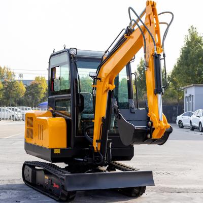 China Excavator Digger Mini Loader Excavator 1 Ton 2 Ton 1.8 Ton 3 Ton 3.5 Ton Small Digger Machine for sale