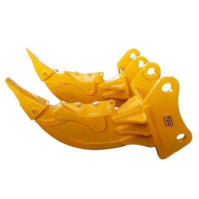 China Excavator Attachments Excavator Root Ripper For Hitachi  KOMASTU CAT DOOSAN Sany YANMAR  Rock Ripper For Excavators for sale