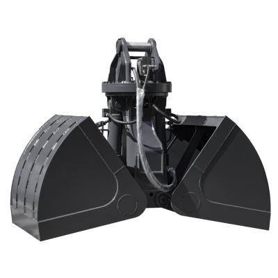 China Excavadora Excavadora Atendimentos Clamshell Grab Bucket Shell Bucket Hydraulic Clamshell Excavator Bucket For Sale à venda