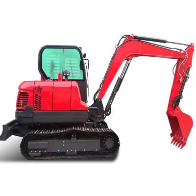 Chine Construction Machinery Excavator Excavator Mini Excavator Excavator 6,5 Tonnes Crawler Excavator hydraulique Pour la vente à vendre