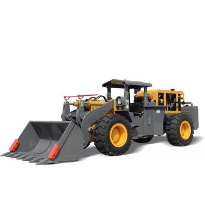 China Mining Underground Loader Machine Gas Diesel Underground Wheel Loader for sale