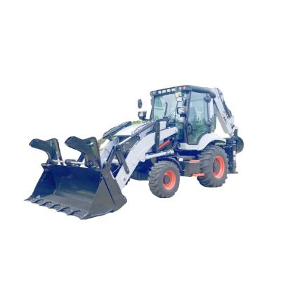 China Bl90-25 Laadmachine Aardverwerkende machines Bouwmachines Vierwielaandrijving Backhoe Loader Te koop