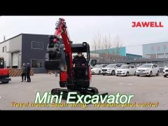 Excavator Digger Mini Crawler Excavator Machine  3Ton Mini Digger Machine 3.5km/h