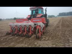 Air System Precision Seeder Agriculture Equipment 7 Rows Line Spacing Range 50-68 Cm