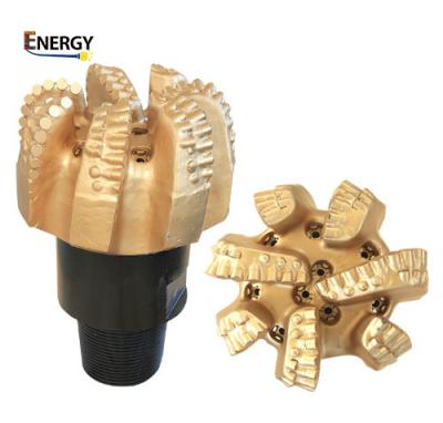 China PDC Steel Body oil well Drill Bit of 9 Nozzle Geotechnical borehole Drilling manufacturers for sale